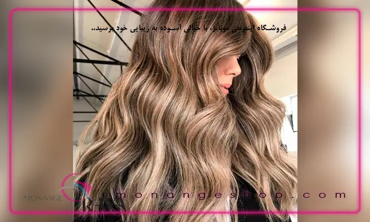 نحوه انجام رنگساژ مو